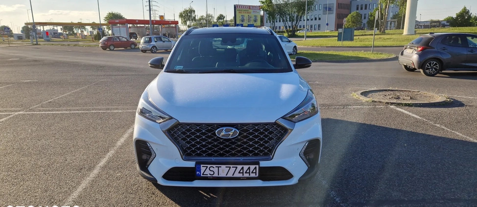 Hyundai Tucson cena 92000 przebieg: 75000, rok produkcji 2020 z Krzanowice małe 121